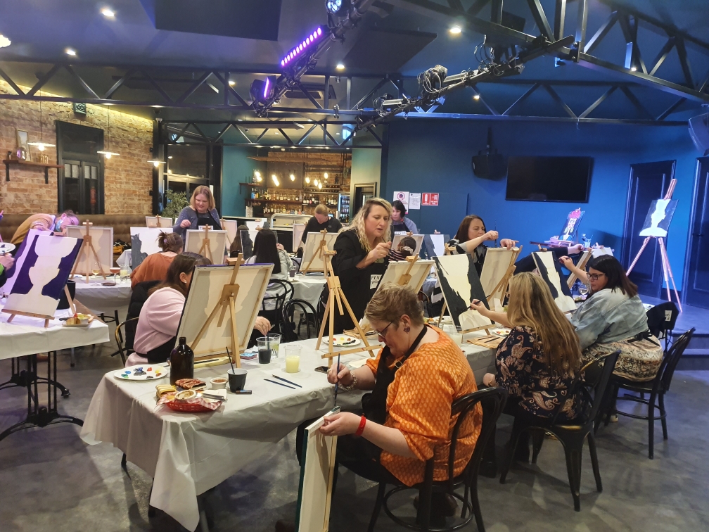 Pinot and Picasso is Australia's #1 Paint and Sip experience coming to the fabulous Hart Bar on Friday, 22 April.