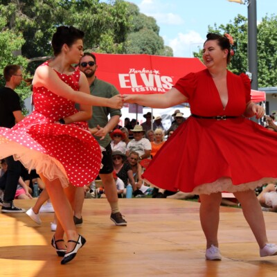 Rock 'n' Roll Dancing - Parkes Elvis Festival